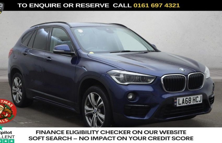 Used 2019 BLUE BMW X1 for sale in Manchester