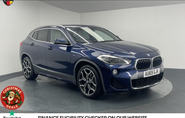 Used 2019 BLUE BMW X2 for sale in Manchester