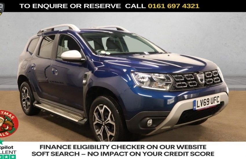 Used 2019 BLUE DACIA DUSTER for sale in Manchester