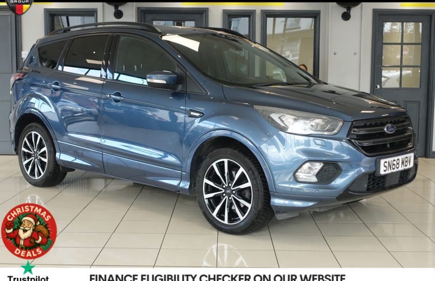 Used 2019 BLUE FORD KUGA for sale in Manchester