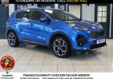 Used 2019 BLUE KIA SPORTAGE for sale in Manchester
