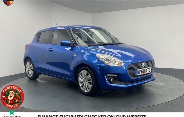 Used 2019 BLUE SUZUKI SWIFT for sale in Manchester