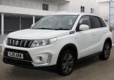 Used 2019 WHITE SUZUKI VITARA for sale in Manchester