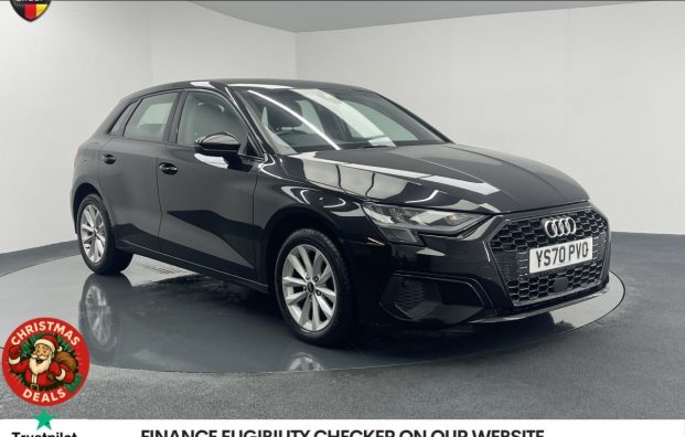 Used 2020 BLACK AUDI A3 for sale in Manchester