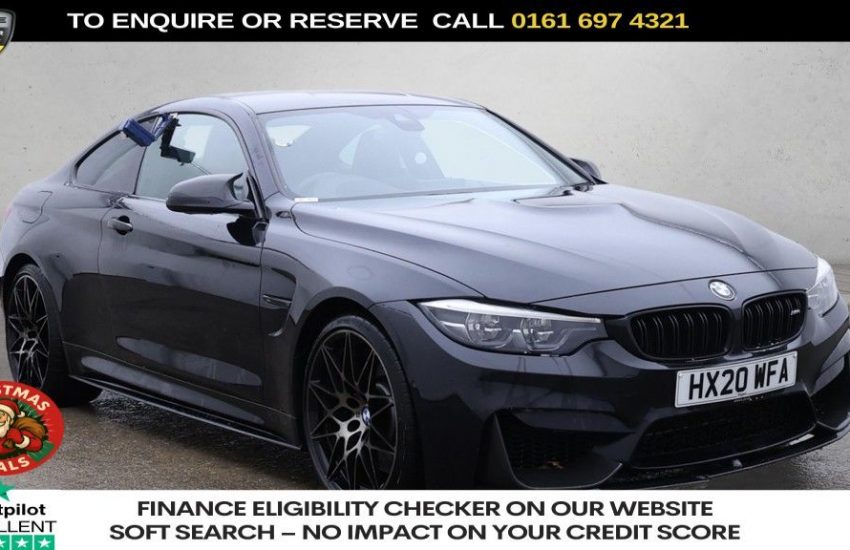 Used 2020 BLACK BMW M4 for sale in Manchester