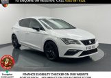 Used 2020 WHITE SEAT LEON for sale in Manchester