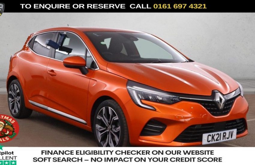 Used 2021 ORANGE RENAULT CLIO for sale in Manchester