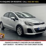 Used 2015 SILVER KIA RIO for sale in Manchester