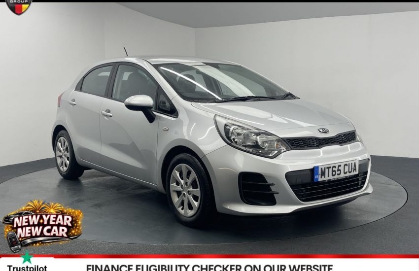 Used 2015 SILVER KIA RIO for sale in Manchester