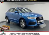 Used 2016 BLUE AUDI Q3 for sale in Manchester