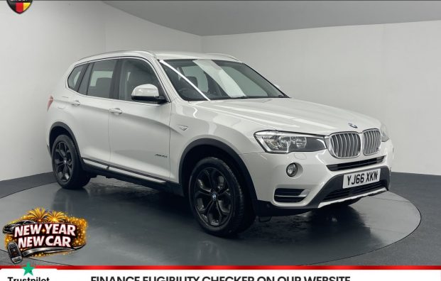 Used 2016 WHITE BMW X3 for sale in Manchester