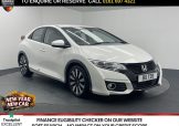 Used 2016 WHITE HONDA CIVIC for sale in Manchester