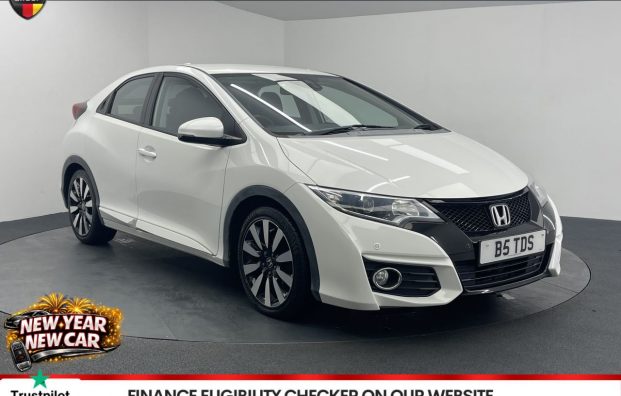 Used 2016 WHITE HONDA CIVIC for sale in Manchester