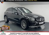 Used 2017 BLACK MERCEDES-BENZ GLC for sale in Manchester