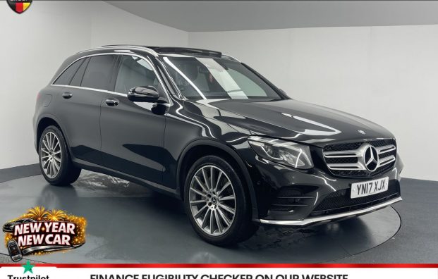 Used 2017 BLACK MERCEDES-BENZ GLC for sale in Manchester