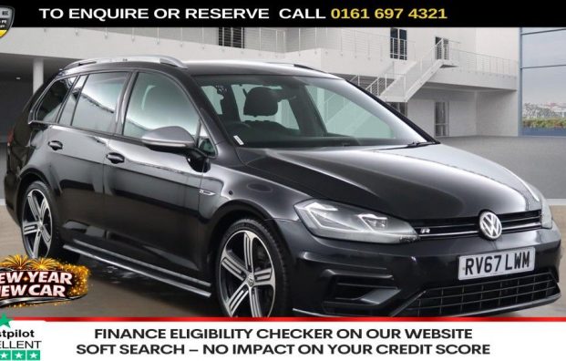 Used 2017 BLACK VOLKSWAGEN GOLF for sale in Manchester
