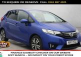Used 2017 BLUE HONDA JAZZ for sale in Manchester