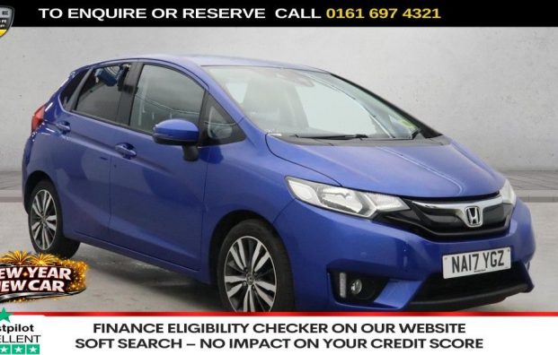 Used 2017 BLUE HONDA JAZZ for sale in Manchester