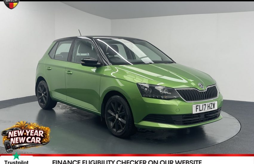 Used 2017 GREEN SKODA FABIA for sale in Manchester
