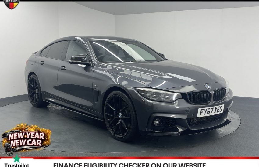 Used 2017 GREY BMW 4 SERIES GRAN COUPE for sale in Manchester