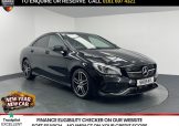 Used 2018 BLACK MERCEDES-BENZ CLA for sale in Manchester