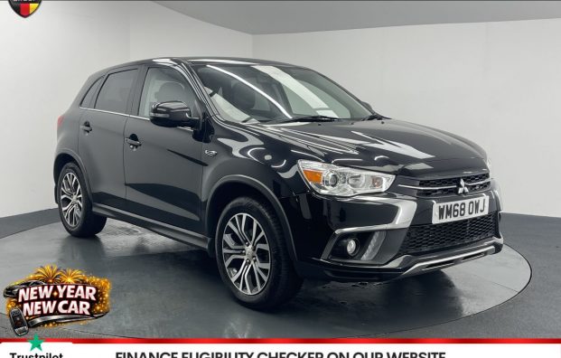 Used 2018 BLACK MITSUBISHI ASX for sale in Manchester