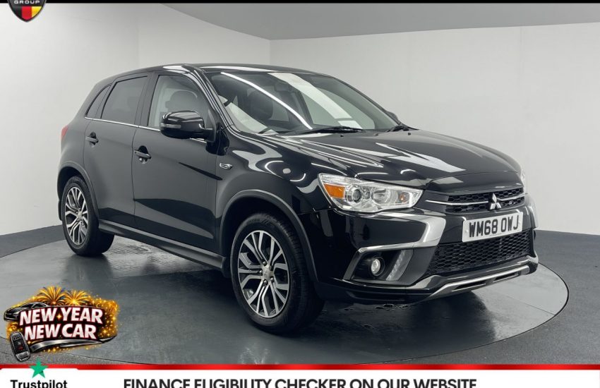 Used 2018 BLACK MITSUBISHI ASX for sale in Manchester