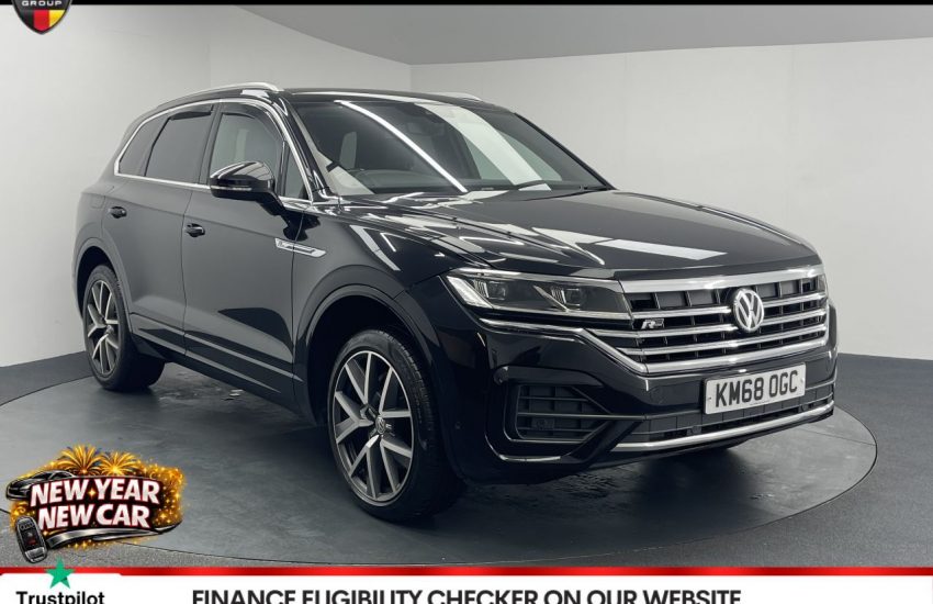 Used 2018 BLACK VOLKSWAGEN TOUAREG for sale in Manchester