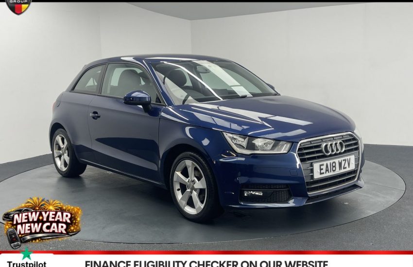 Used 2018 BLUE AUDI A1 for sale in Manchester