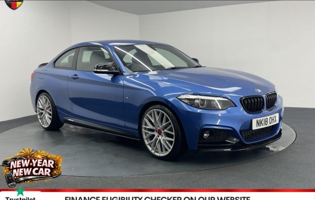 Used 2018 BLUE BMW 2 SERIES for sale in Manchester