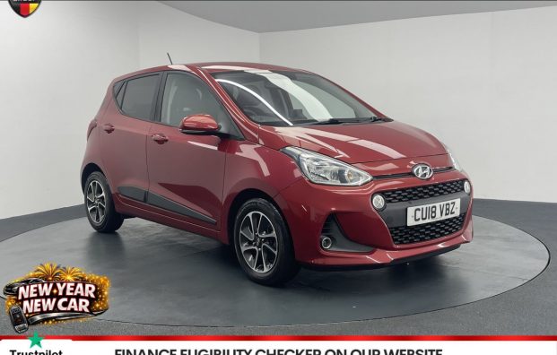 Used 2018 RED HYUNDAI I10 for sale in Manchester