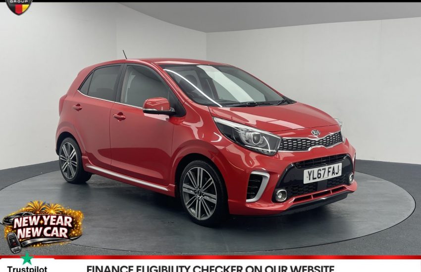 Used 2018 RED KIA PICANTO for sale in Manchester