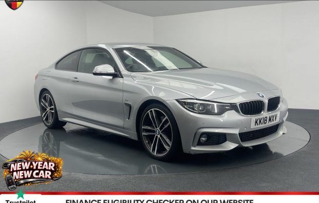 Used 2018 SILVER BMW 4 SERIES for sale in Manchester