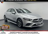 Used 2018 SILVER MERCEDES-BENZ A-CLASS for sale in Manchester