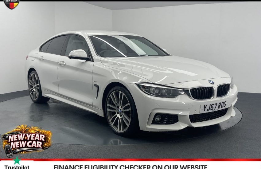 Used 2018 WHITE BMW 4 SERIES GRAN COUPE for sale in Manchester