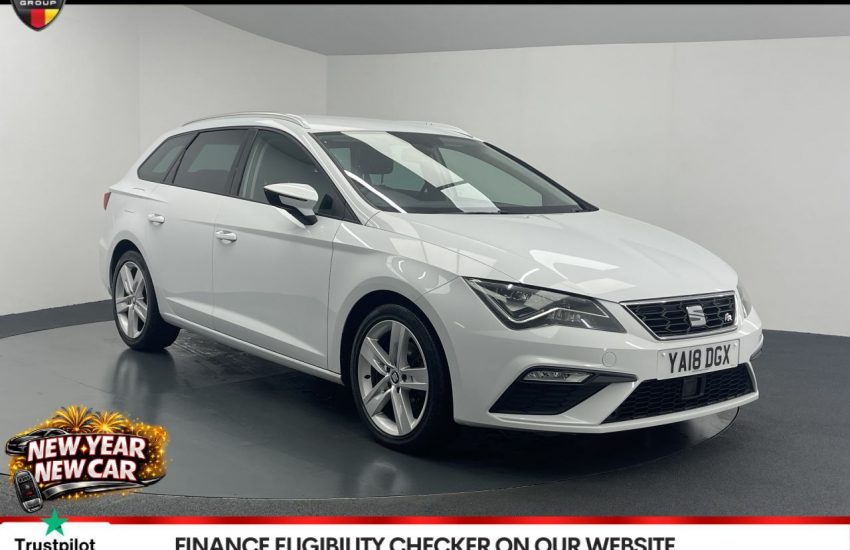 Used 2018 WHITE SEAT LEON for sale in Manchester