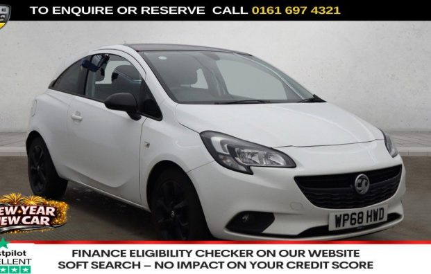 Used 2018 WHITE VAUXHALL CORSA for sale in Manchester