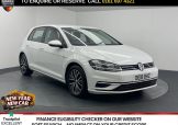 Used 2018 WHITE VOLKSWAGEN GOLF for sale in Manchester