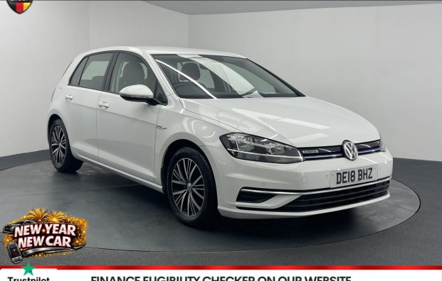 Used 2018 WHITE VOLKSWAGEN GOLF for sale in Manchester