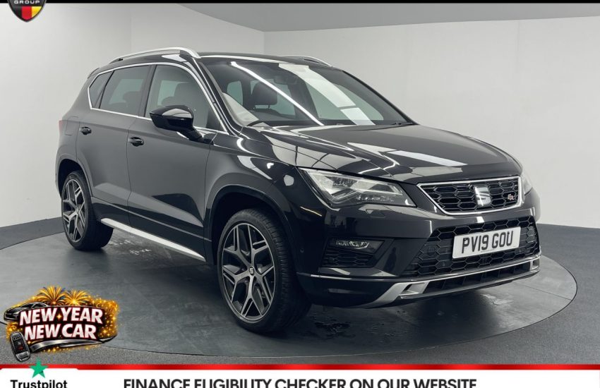 Used 2019 BLACK SEAT ATECA for sale in Manchester