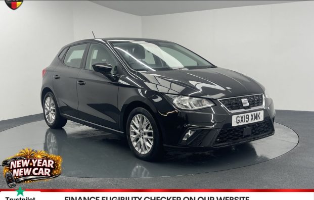 Used 2019 BLACK SEAT IBIZA for sale in Manchester
