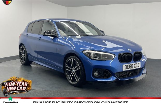 Used 2019 BLUE BMW 1 SERIES for sale in Manchester