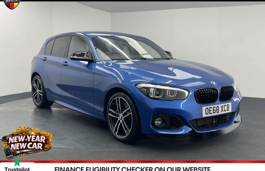 Used 2019 BLUE BMW 1 SERIES for sale in Manchester