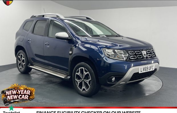 Used 2019 BLUE DACIA DUSTER for sale in Manchester