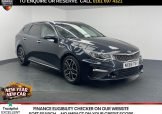 Used 2019 BLUE KIA OPTIMA for sale in Manchester