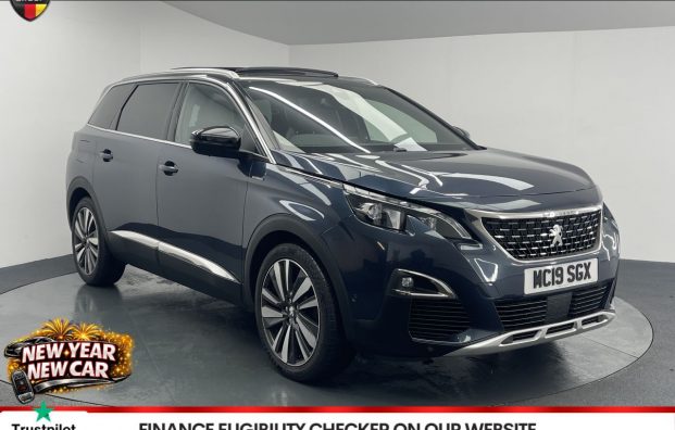 Used 2019 BLUE PEUGEOT 5008 for sale in Manchester