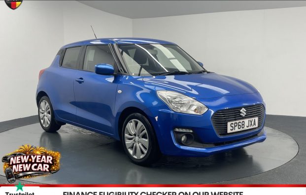 Used 2019 BLUE SUZUKI SWIFT for sale in Manchester