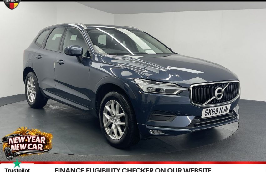 Used 2019 BLUE VOLVO XC60 for sale in Manchester