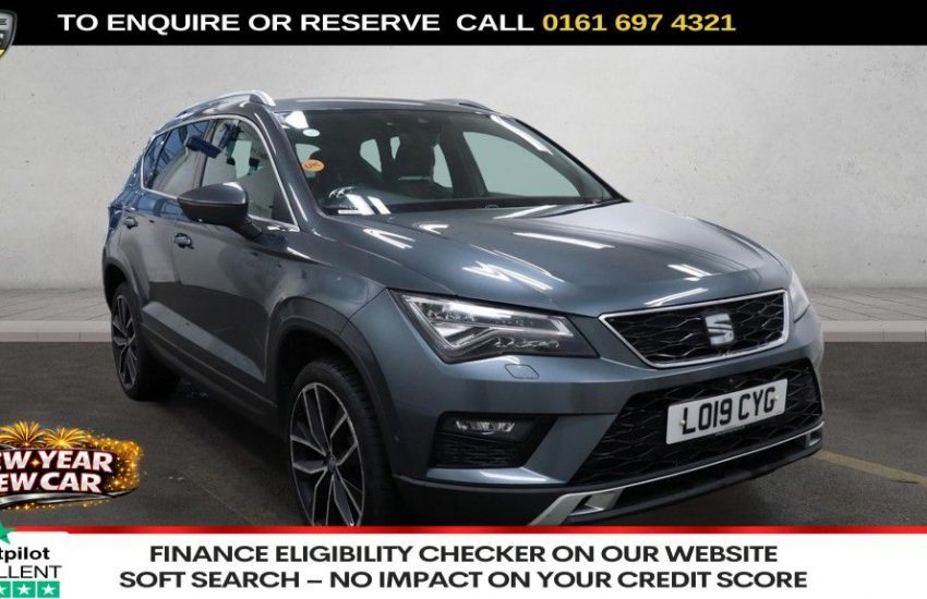 Used 2019 GREY SEAT ATECA for sale in Manchester