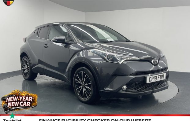 Used 2019 GREY TOYOTA C-HR for sale in Manchester